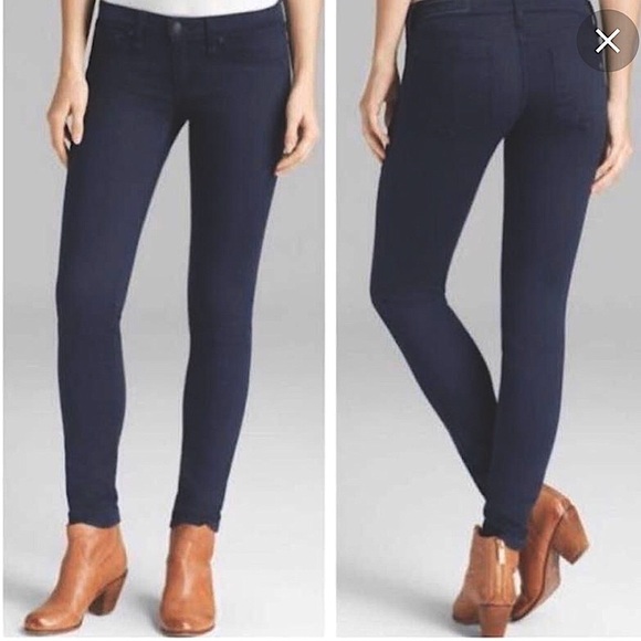 Rag & Bone Jeans The Legging Black Plush Size 30 - Picture 6 of 15